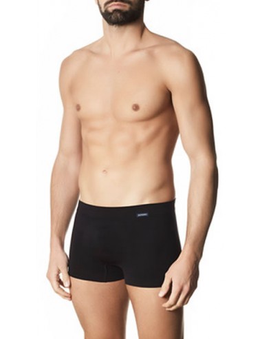 Comprar boxer anatòmic sense  costures Pompea negre-Htual- Barcelona- Andorra