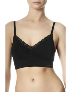 Comprar Sostenidor Bralette Eligere Pompea negre- Htual Barcelona –Andorra