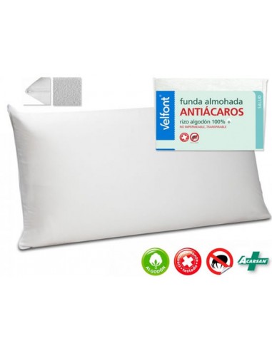 Funda Almohada Antiácaros Velfont