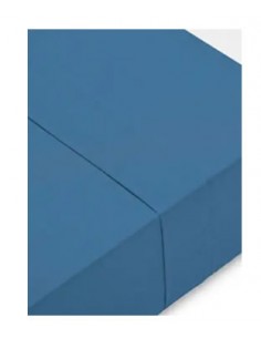 Comprar Lleçol de sobre cotó 100% d'abecé en color blau-Htual Barcelona –Andorra