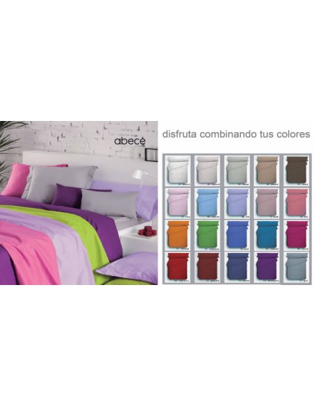 Comprar Lleçol de sobre cotó 100% d'abecé en varis colors-Htual Barcelona –Andorra